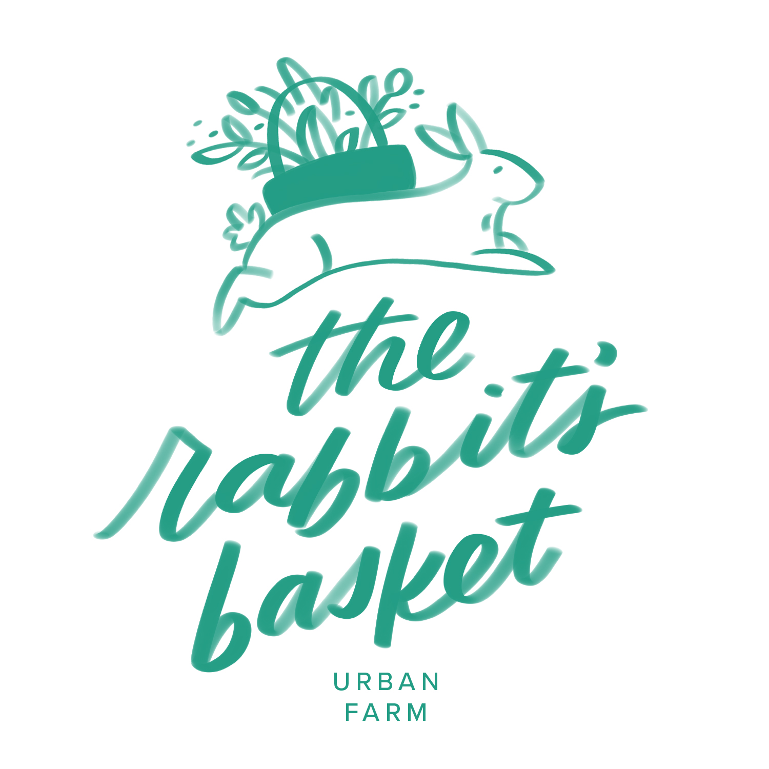 The Rabbits Basket Logo Design