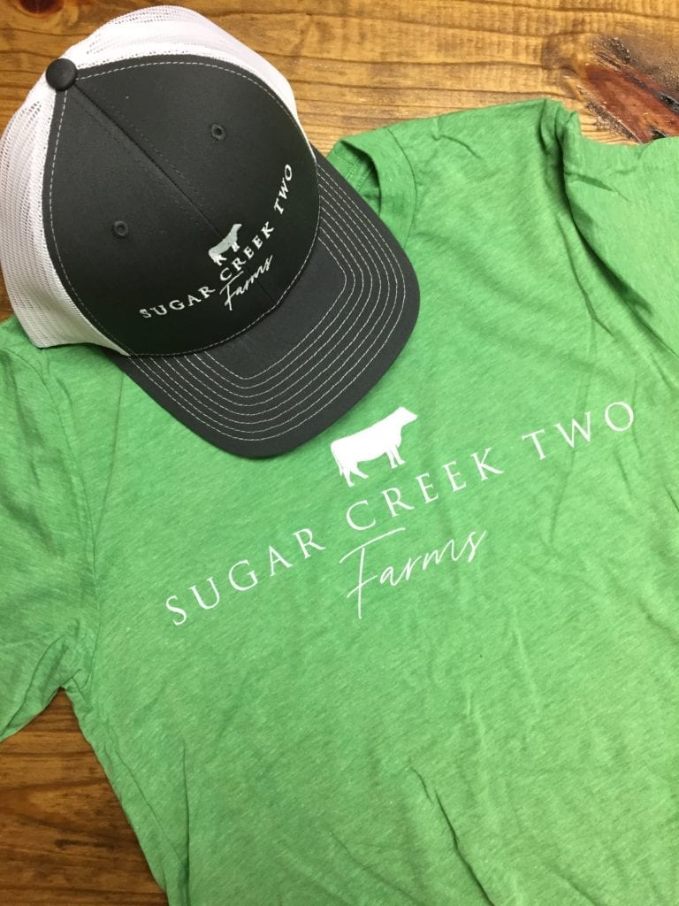 Sugar Creek Two Farms Apparel & Hat